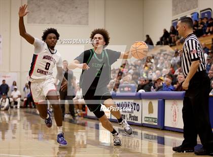 Thumbnail 2 in St. Joseph @ Modesto Christian (CIF NorCal Regional Open Division Final) photogallery.