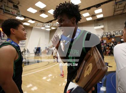Thumbnail 1 in St. Joseph @ Modesto Christian (CIF NorCal Regional Open Division Final) photogallery.