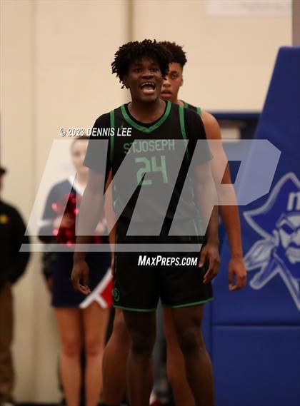 Thumbnail 1 in St. Joseph @ Modesto Christian (CIF NorCal Regional Open Division Final) photogallery.