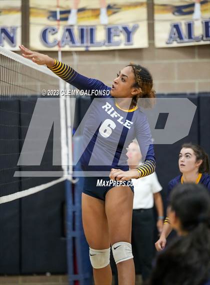 Thumbnail 3 in Bear Creek vs Rifle (Dakota Ridge Varsity Tournament) photogallery.
