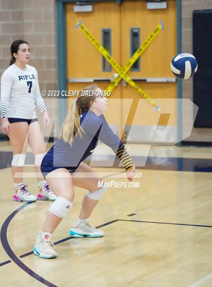 Thumbnail 3 in Bear Creek vs Rifle (Dakota Ridge Varsity Tournament) photogallery.