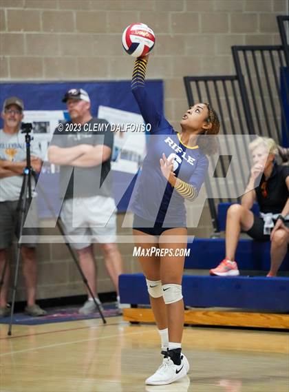 Thumbnail 1 in Bear Creek vs Rifle (Dakota Ridge Varsity Tournament) photogallery.