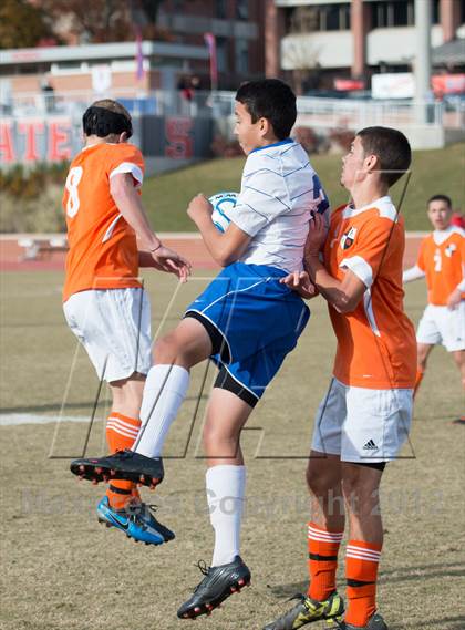 Thumbnail 3 in Lake Norman Charter vs. Southwest Onslow (NCHSAA 1A Final) photogallery.