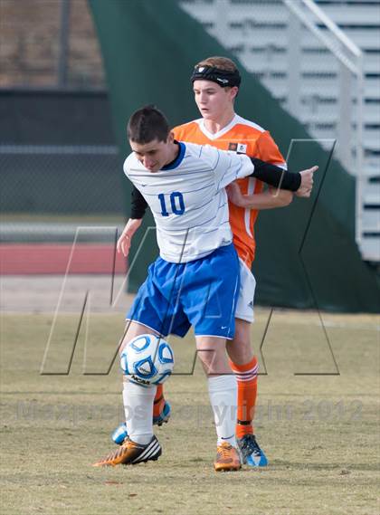 Thumbnail 2 in Lake Norman Charter vs. Southwest Onslow (NCHSAA 1A Final) photogallery.