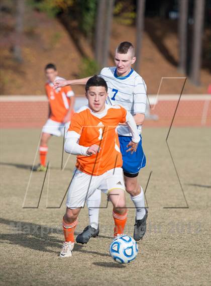 Thumbnail 2 in Lake Norman Charter vs. Southwest Onslow (NCHSAA 1A Final) photogallery.