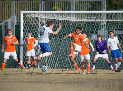 Thumbnail 3 in Lake Norman Charter vs. Southwest Onslow (NCHSAA 1A Final) photogallery.