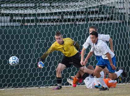 Thumbnail 3 in Lake Norman Charter vs. Southwest Onslow (NCHSAA 1A Final) photogallery.