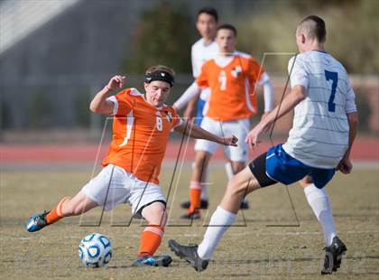 Thumbnail 3 in Lake Norman Charter vs. Southwest Onslow (NCHSAA 1A Final) photogallery.
