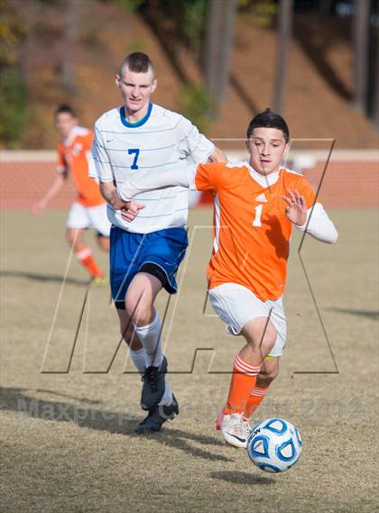 Thumbnail 3 in Lake Norman Charter vs. Southwest Onslow (NCHSAA 1A Final) photogallery.