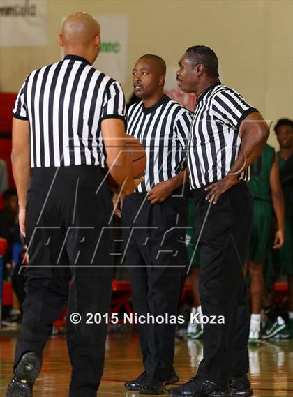 Thumbnail 2 in Long Beach Poly vs. Inglewood (Pacific Shores Tournament) photogallery.