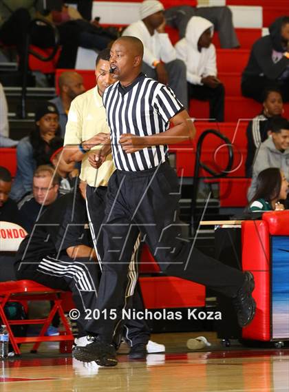 Thumbnail 3 in Long Beach Poly vs. Inglewood (Pacific Shores Tournament) photogallery.