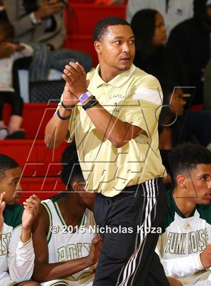 Thumbnail 2 in Long Beach Poly vs. Inglewood (Pacific Shores Tournament) photogallery.