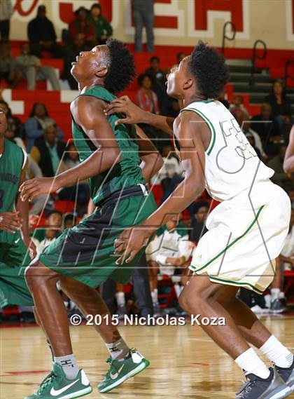 Thumbnail 3 in Long Beach Poly vs. Inglewood (Pacific Shores Tournament) photogallery.