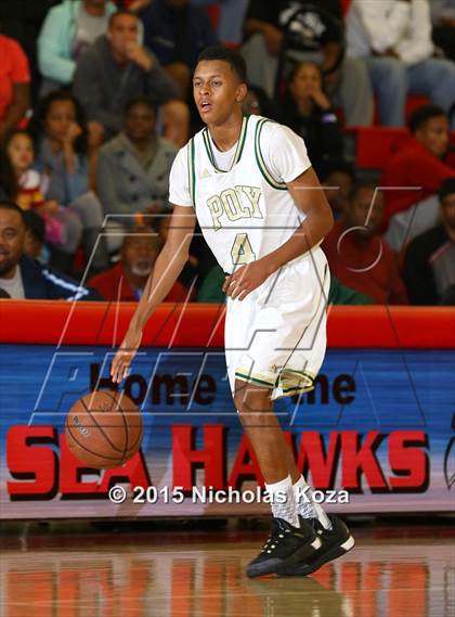 Thumbnail 3 in Long Beach Poly vs. Inglewood (Pacific Shores Tournament) photogallery.