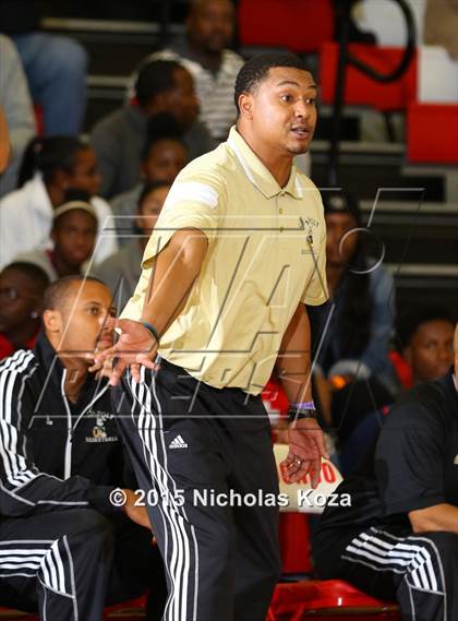 Thumbnail 3 in Long Beach Poly vs. Inglewood (Pacific Shores Tournament) photogallery.
