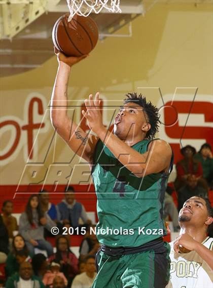 Thumbnail 2 in Long Beach Poly vs. Inglewood (Pacific Shores Tournament) photogallery.