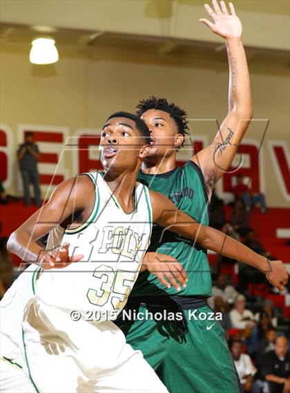 Thumbnail 1 in Long Beach Poly vs. Inglewood (Pacific Shores Tournament) photogallery.