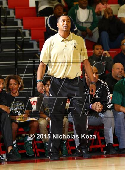 Thumbnail 3 in Long Beach Poly vs. Inglewood (Pacific Shores Tournament) photogallery.