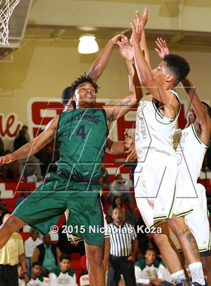 Thumbnail 2 in Long Beach Poly vs. Inglewood (Pacific Shores Tournament) photogallery.
