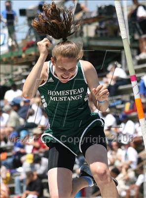 Thumbnail 2 in CIF State Championships (Girls Pole Vault - Final) photogallery.