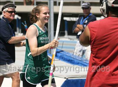 Thumbnail 2 in CIF State Championships (Girls Pole Vault - Final) photogallery.