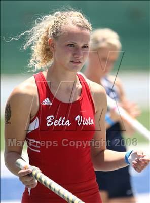 Thumbnail 3 in CIF State Championships (Girls Pole Vault - Final) photogallery.