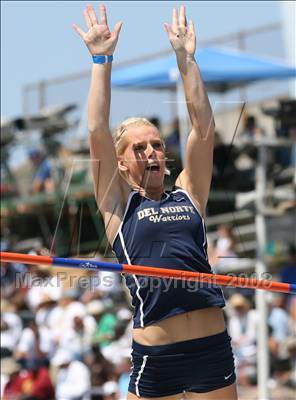 Thumbnail 2 in CIF State Championships (Girls Pole Vault - Final) photogallery.