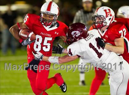 Thumbnail 3 in Hargrave vs Silsbee (3A Region 3 Bi-District Playoffs) photogallery.