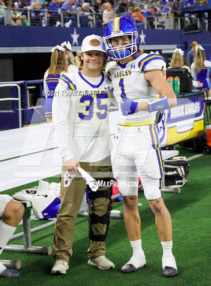 Thumbnail 3 in Brock vs Lorena (UIL Football 3A D1 Finals) photogallery.