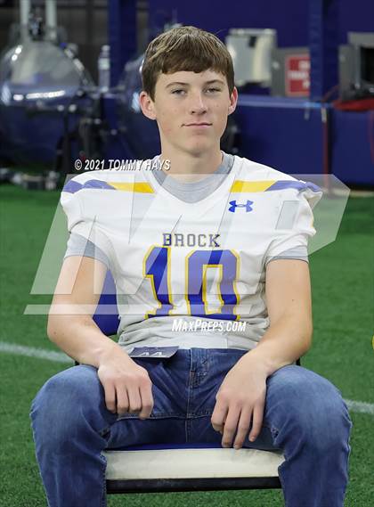 Thumbnail 3 in Brock vs Lorena (UIL Football 3A D1 Finals) photogallery.