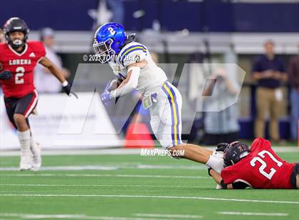 Thumbnail 2 in Brock vs Lorena (UIL Football 3A D1 Finals) photogallery.