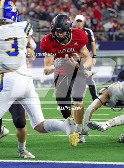 Thumbnail 3 in Brock vs Lorena (UIL Football 3A D1 Finals) photogallery.