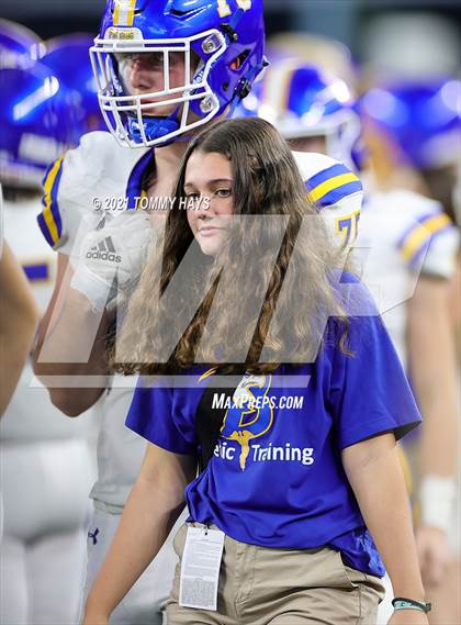Thumbnail 3 in Brock vs Lorena (UIL Football 3A D1 Finals) photogallery.