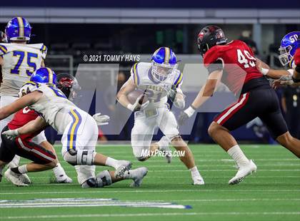 Thumbnail 3 in Brock vs Lorena (UIL Football 3A D1 Finals) photogallery.