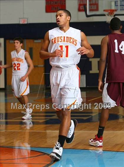 Thumbnail 3 in Bergen Catholic vs. Morrow photogallery.