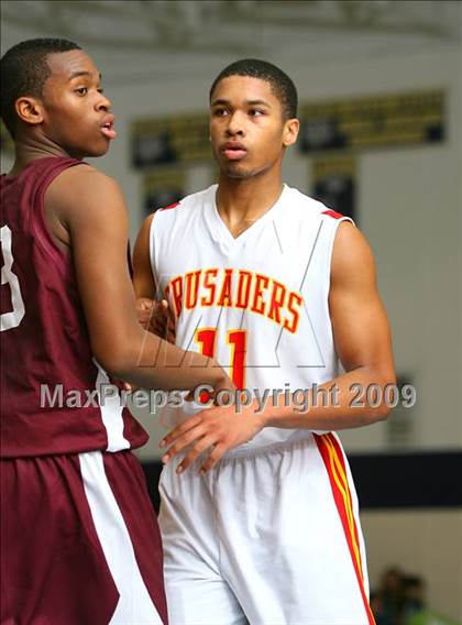 Thumbnail 1 in Bergen Catholic vs. Morrow photogallery.
