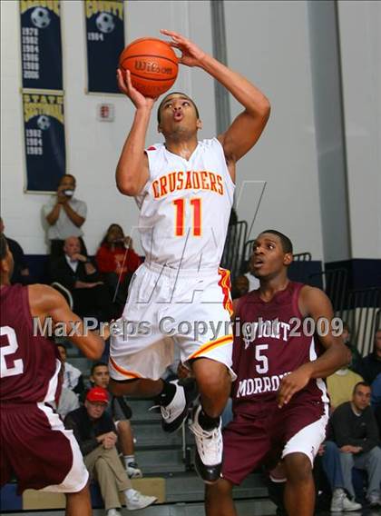 Thumbnail 3 in Bergen Catholic vs. Morrow photogallery.