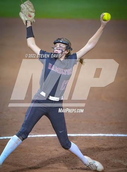 Thumbnail 2 in Hamilton @ Xavier College Prep (AIA 6A Championship) photogallery.