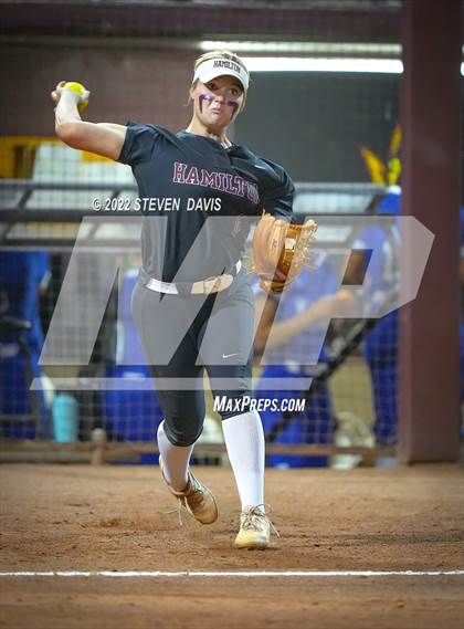 Thumbnail 3 in Hamilton @ Xavier College Prep (AIA 6A Championship) photogallery.
