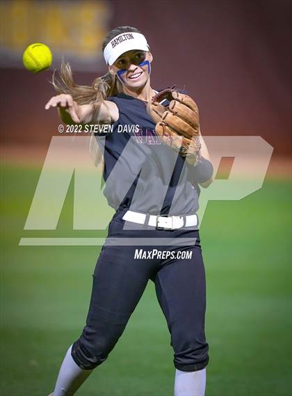 Thumbnail 1 in Hamilton @ Xavier College Prep (AIA 6A Championship) photogallery.