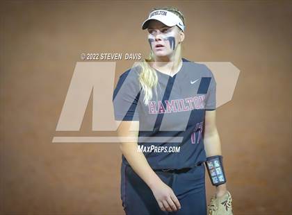 Thumbnail 2 in Hamilton @ Xavier College Prep (AIA 6A Championship) photogallery.