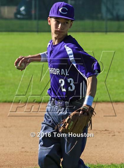 Thumbnail 2 in Monrovia vs. Cathedral (Arcadia Elks Tournament) photogallery.