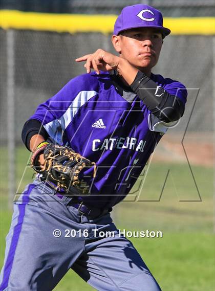 Thumbnail 2 in Monrovia vs. Cathedral (Arcadia Elks Tournament) photogallery.