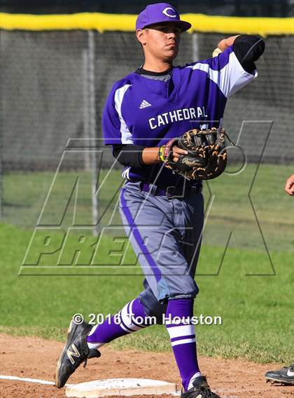 Thumbnail 2 in Monrovia vs. Cathedral (Arcadia Elks Tournament) photogallery.
