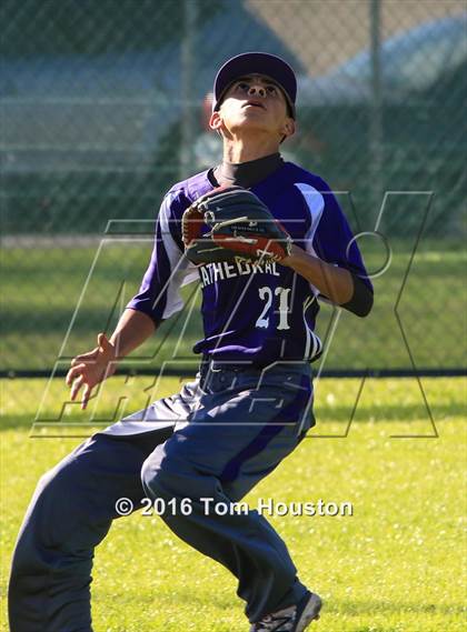 Thumbnail 1 in Monrovia vs. Cathedral (Arcadia Elks Tournament) photogallery.