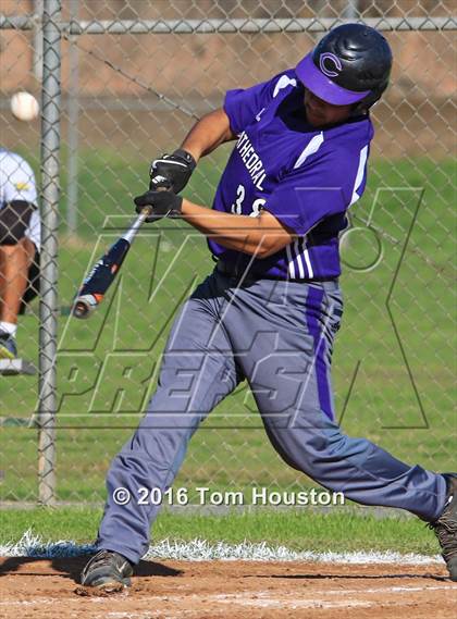 Thumbnail 2 in Monrovia vs. Cathedral (Arcadia Elks Tournament) photogallery.