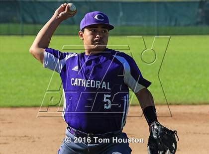 Thumbnail 2 in Monrovia vs. Cathedral (Arcadia Elks Tournament) photogallery.