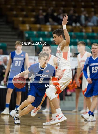 Thumbnail 3 in Lewis-Palmer vs. Longmont (CHSAA 4A State Final) photogallery.