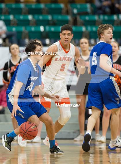 Thumbnail 2 in Lewis-Palmer vs. Longmont (CHSAA 4A State Final) photogallery.