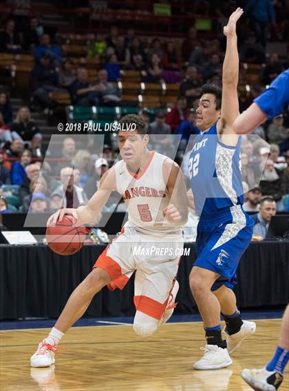 Thumbnail 2 in Lewis-Palmer vs. Longmont (CHSAA 4A State Final) photogallery.